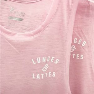 Old Navy Performance Muscle Tank- Lunges & Lattes